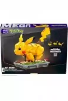 MEGA Pikachu Kolekcjonerski Pokemon do zbudowania Dla dziecka Zabawki Zabawki edukacyjne