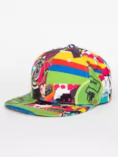 Czapka Z Daszkiem Snapback Wielokolorowa Royal Blue Comic Odzież obuwie dodatki Galanteria i dodatki Nakrycia głowy Czapki z daszkiem