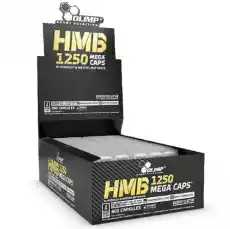 OLIMP HMB MEGA CAPS 1250MG 30 KAPS Zdrowie i uroda Zdrowie Witaminy minerały suplementy diety