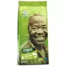 Oxfam Fair Trade Kawa mielona Arabica 100 z okolic jeziora Kivu fair tade 250 g Bio Artykuły Spożywcze Kawa