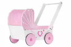 Drewniany wózek dla lalek Dla dziecka Zabawki