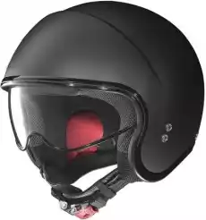 Kask otwarty NOLAN N21 CLASSIC Czarny Mat Motoryzacja Sporty Motorowe Ochrona Głowy Kaski