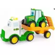 John Deere Laweta z Johnnym TOMY Dla dziecka Zabawki Rowerki i inne pojazdy dla dzieci