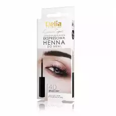 Delia Eyebrow Expert henna do brwi 40 Brązowy 6ml Zdrowie i uroda Kosmetyki i akcesoria Makijaż i demakijaż Makijaż oczu