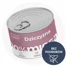 Dziczyzna 100 410 g 6 x puszka 410 g Dom i ogród Artykuły zoologiczne Pozostałe akcesoria dla zwierząt