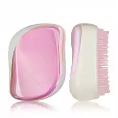 TANGLE TEEZER Compact Styler Detangling Hairbrush Holographic Pink Zdrowie i uroda Kosmetyki i akcesoria Pielęgnacja i stylizacja włosów