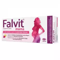 FALVIT Mama x 30 tabletek Zdrowie i uroda Zdrowie Witaminy minerały suplementy diety