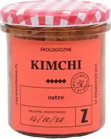 KIMCHI OSTRE BIO 300 g ZAKWASOWNIA Artykuły Spożywcze Przetwory