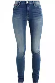 JEANSY DAMSKIE TOMMY HILFIGER XF0XF00616 NIEBIESKIE Odzież obuwie dodatki Odzież damska Spodnie damskie Jeansy damskie