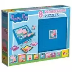 Świnka Peppa puzzle progresywne Lisciani Dla dziecka Zabawki Puzzle