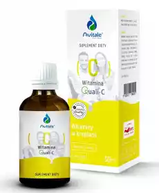 AVITALE WITAMINA C QUALIC 16MG 30ML Zdrowie i uroda Zdrowie Witaminy minerały suplementy diety