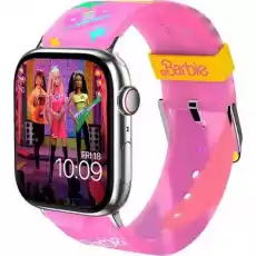 Silikonowy pasek Barbie Barbie The Rockers do Apple Watch 49454442mm oraz 414038mm różowy Telefony i akcesoria Akcesoria telefoniczne Pokrowce i kabury do telefonów