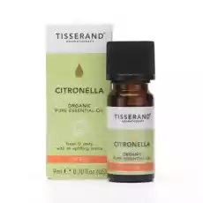 Citronella Organic Olejek Cytronelowy 9 ml Tisserand Aromatherapy Zdrowie i uroda Kosmetyki i akcesoria Kosmetyki i akcesoria do kąpieli Olejki do kąpieli Aromaterapia