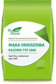 Mąka orkiszowa razowa typ 2000 Artykuły Spożywcze Zdrowa żywność