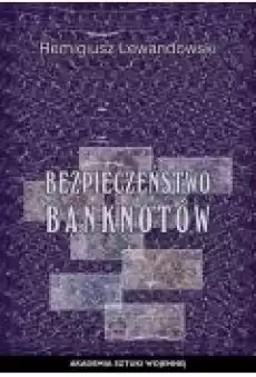 Bezpieczeństwo banknotów Książki Ebooki