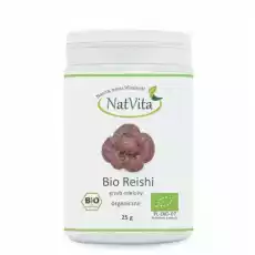 Bio Grzyb Reishi 25 g Natvita Artykuły Spożywcze