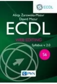 ECDL Moduł S6 Web editing Syllabus v 20 Książki Ebooki