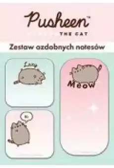 Zestaw 3 notesów ozdobnych Pusheen Biuro i firma Akcesoria biurowe Artykuły papiernicze