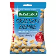 Bakalland Orzeszki ziemne smażone i solone 125 g Artykuły Spożywcze Bakalie i suszone owoce