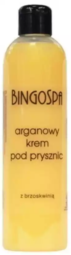 Bingospa Arganowy Krem Pod Prysznic 300 Ml Zdrowie i uroda Kosmetyki i akcesoria Pielęgnacja twarzy Toniki do twarzy