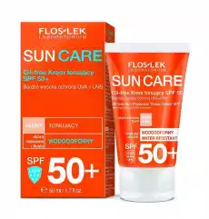 FLOSLEK Sun Care Oil Free krem tonujący do skóry mieszanej i tłustej SPF50 50ml Zdrowie i uroda Kosmetyki i akcesoria Pielęgnacja twarzy Kremy do twarzy