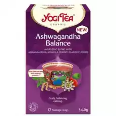 Yogi Tea Ashwagandha Balance Bio 17 X 2 G Artykuły Spożywcze