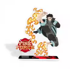 Figurka akrylowa 2D Fire Force Shinra Książki Komiksy