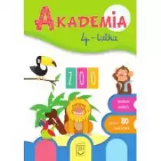 Akademia 4latka Zoo Książki Dla dzieci