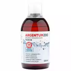 Argentum Srebro Koloidalne Tonik 50 Ppm 500 ml Aura Herbals Artykuły Spożywcze