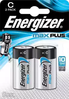 Bateria Energizer Max Plus C LR14 2szt Biuro i firma Meble biurowe