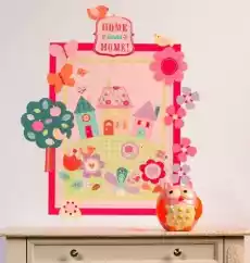 Naklejki jak obraz Home Sweet Home Dla dziecka Pokoik dziecięcy Dziecięce akcesoria dekoracyjne