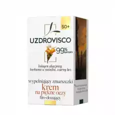 KREM POD OCZY WYPEŁNIAJĄCY ZMARSZCZKI FITODOZUJĄCY 25 ml UZDROVISCO KURKUMA Zdrowie i uroda Kosmetyki i akcesoria Pielęgnacja twarzy Toniki do twarzy