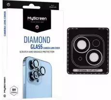 Szkło hartowane na aparat MyScreen Diamond Glass Camera Lens Cover dla iPhone 1313 Mini czarne Telefony i akcesoria Akcesoria telefoniczne Folie ochronne