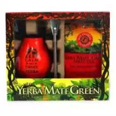 Mate Green Zestaw prezentowy Exclusive Yerba Mate Mas Energia 400 g Artykuły Spożywcze Herbata