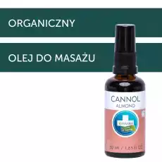 Olej konopny migdałowy Cannol Annabis 50ml Zdrowie i uroda Kosmetyki i akcesoria