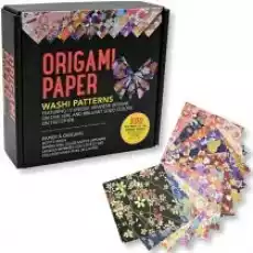 Papier origami Kwiaty Washi Peter Pauper Press 500 szt Biuro i firma Akcesoria biurowe Artykuły papiernicze