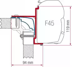 ZESTAW ADAPTERÓW DO MARKIZY FIAMMA F45F70 LAIKA ECOVIP BURSTNER HOBBY Książki Poradniki Dom i ogród