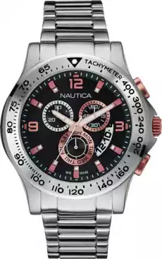 Męski Zegarek NAUTICA model NAI22502G 46MM Biżuteria i zegarki Zegarki Zegarki damskie