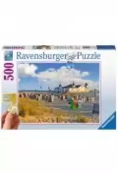 Puzzle 500 el Leżaki w Ahlbeck Dla dziecka Zabawki Puzzle