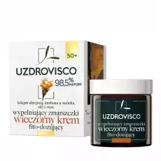 Kurkuma wypełniający zmarszczki wieczorny krem fitodozujący 50ml Zdrowie i uroda Kosmetyki i akcesoria Pielęgnacja twarzy Kremy do twarzy