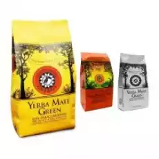 Mate Green Yerba Mate Energy Mas Energia Guarana Despalada Zestaw 1 kg 2 x 200 g Artykuły Spożywcze Herbata