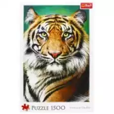 Puzzle 1500 Portret tygrysa TREFL Dla dziecka Zabawki Puzzle