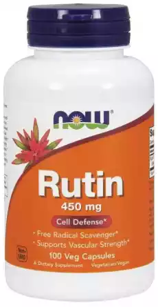 Rutyna 450 mg 100 kaps Zdrowie i uroda Zdrowie Witaminy minerały suplementy diety