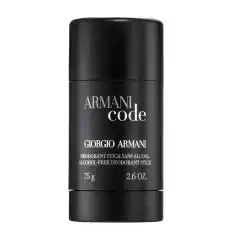 Giorgio Armani Black Code deostick 75ml M Zdrowie i uroda Perfumy i wody Zapachy męskie Perfumy i wody męskie