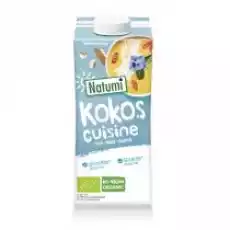 Natumi Zagęszczony produkt kokosowy do gotowania i pieczenia bezglutenowy 200 ml Bio Artykuły Spożywcze Nabiał