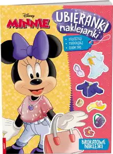 Minnie Ubieranki naklejanki SDU9109 Książki Dla dzieci