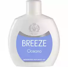 Breeze OCEANO dezodorant perfumowany No Gas Squeeze 100ml Zdrowie i uroda Perfumy i wody Zapachy męskie Antyperspiranty i dezodoranty męskie