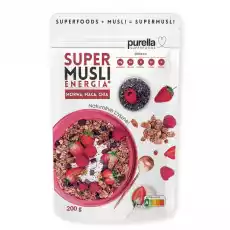 Super Musli Energia 200 g Purella Artykuły Spożywcze