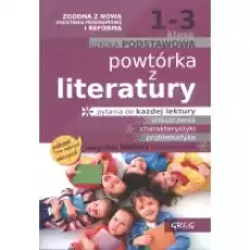 Powtórka z literatury szkoła podstawowa klasy 13 Książki Podręczniki i lektury