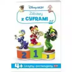 Książka Disney uczy Junior Zabawy z cyframi UCL1 Książki Dla dzieci